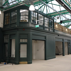 new stall inside market hall