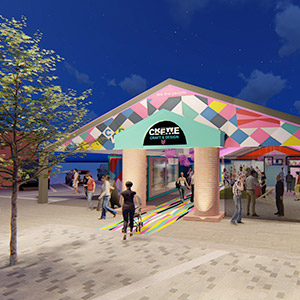 Artist impression of LY2 entrance