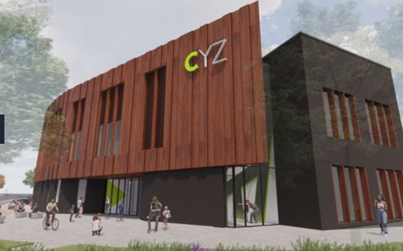 Artist's impression of Crewe Youth Zone